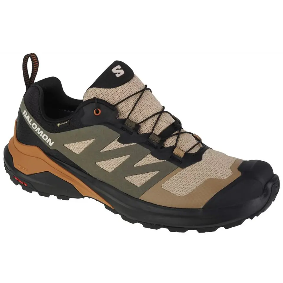 ⁨Buty do biegania Salomon X-Adventure GTX M (kolor Brązowy, rozmiar 42 2/3)⁩ w sklepie Wasserman.eu