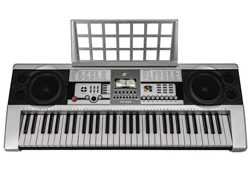 Keyboard MK-922 - duży wyświetlacz LCD, 61 klawiszy w sklepie Wasserman.eu