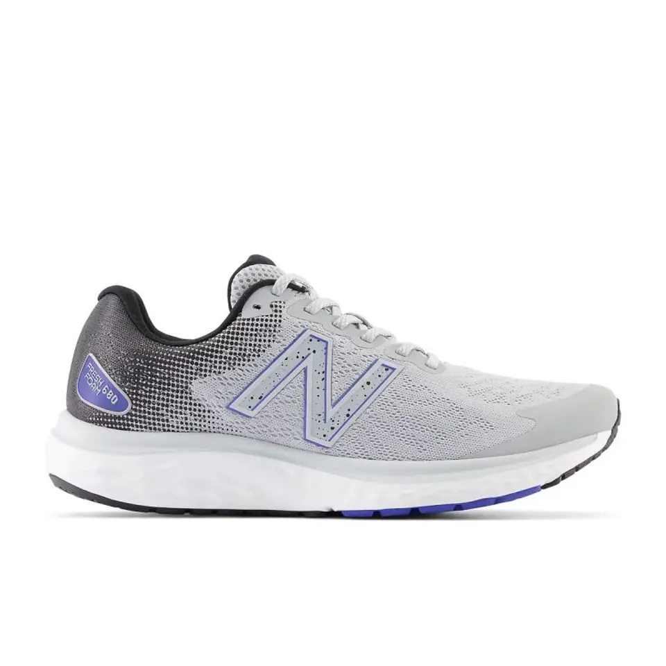 ⁨Buty New Balance Fresh Foam M M680 (kolor Szary/Srebrny, rozmiar 41.5)⁩ w sklepie Wasserman.eu