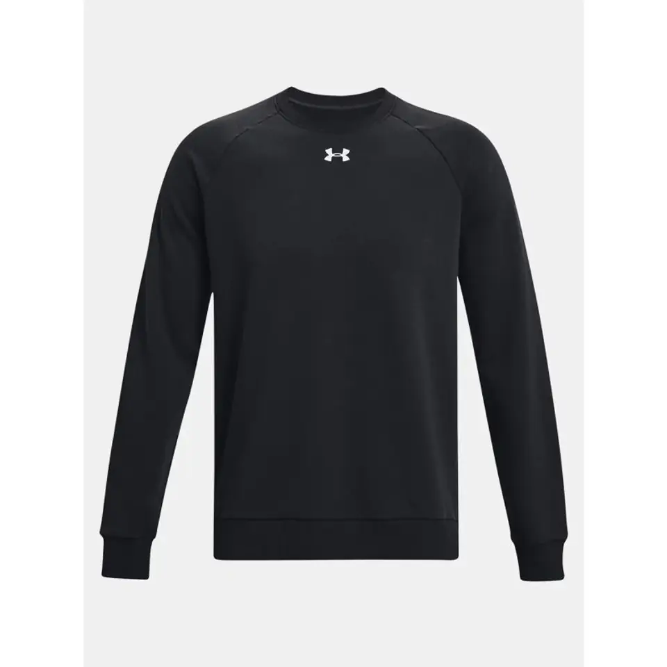 ⁨Under Armour Men's Rival Fleece Crew Sweatshirt black 1379755 001⁩ at Wasserman.eu