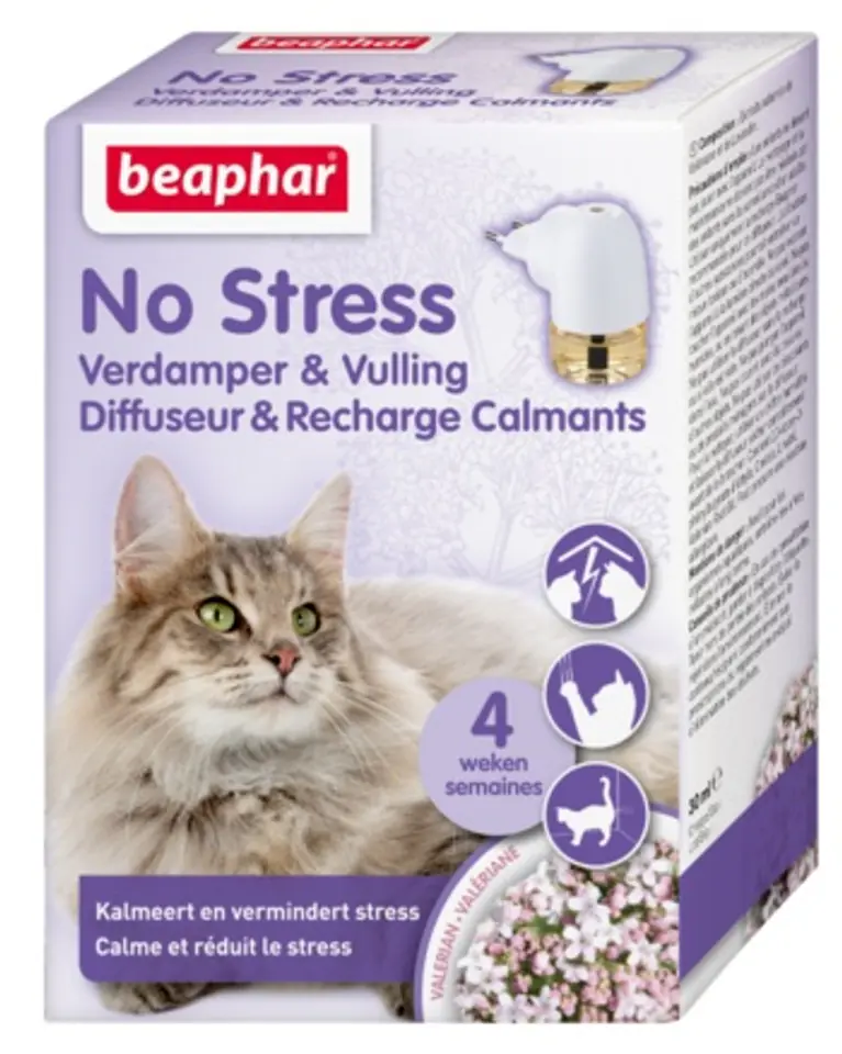 ⁨Beaphar No Stress Calming Diffuser Starter - aromatyzer behawioralny dla kotów⁩ w sklepie Wasserman.eu