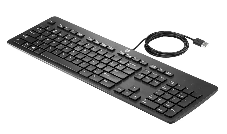 ⁨HP USB Business Slim Keyboard DE⁩ w sklepie Wasserman.eu