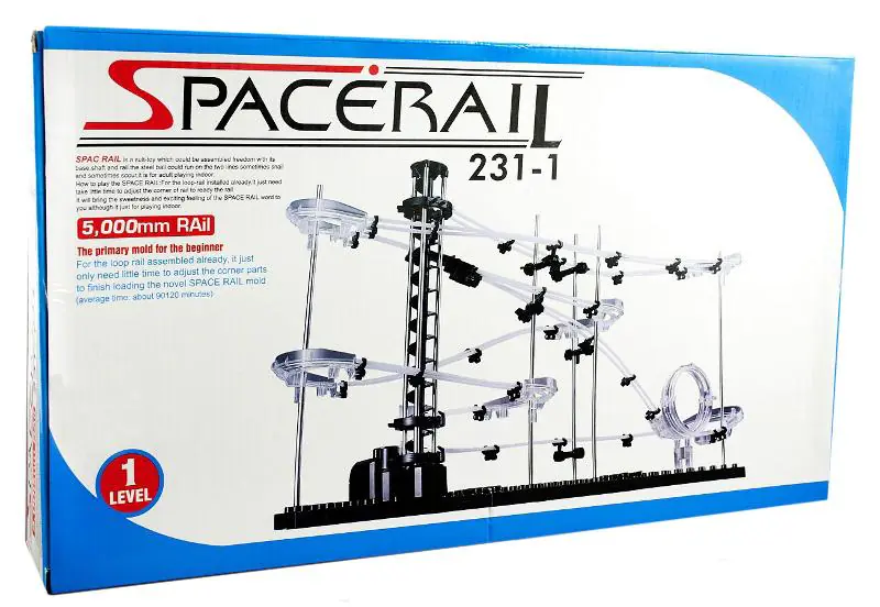 ⁨SpaceRail Ball Track - Level 1 (5 meters) Ball Rollercoaster⁩ at Wasserman.eu