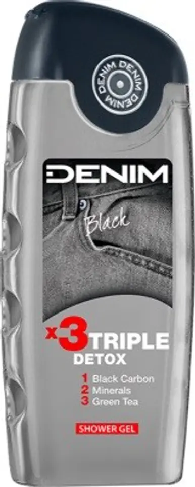 ⁨DENIM Black Żel pod prysznic 250 ml⁩ w sklepie Wasserman.eu