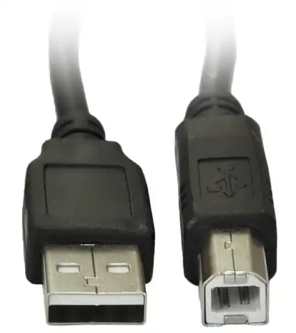 ⁨Akyga AK-USB-04 USB cable 1.8 m USB 2.0 USB A USB B Black⁩ at Wasserman.eu