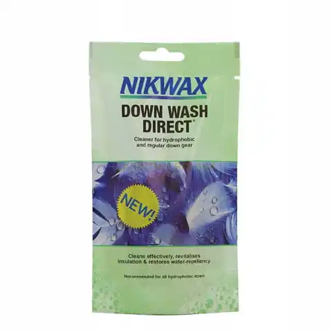 ⁨Środek do prania puchu Nikwax Down Wash Direct 100 ml saszetka⁩ w sklepie Wasserman.eu