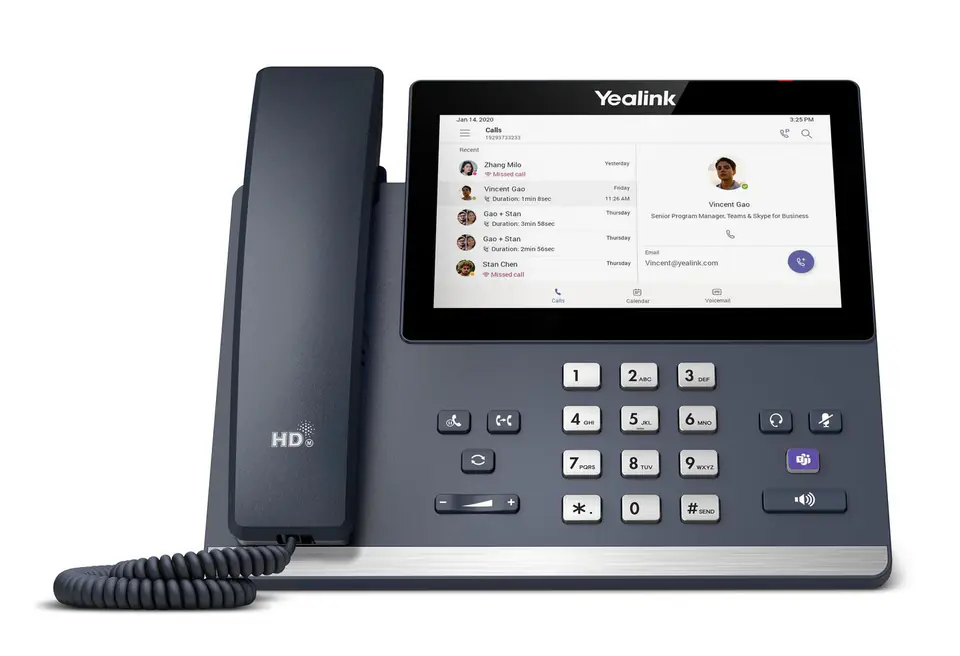 ⁨Yealink MP56 - Teams Edition IP phone Black Wi-Fi⁩ at Wasserman.eu