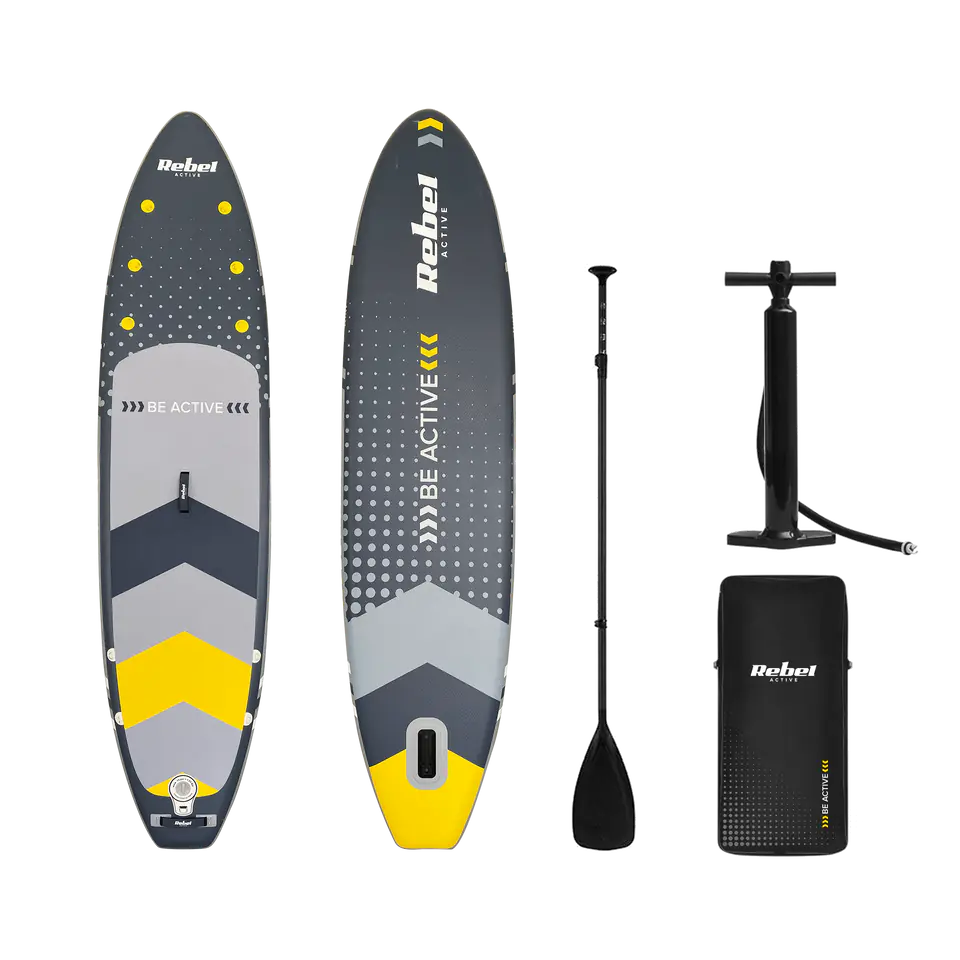 ⁨Deska SUP REBEL ACTIVE pompowana 350x80x15cm , zestaw⁩ w sklepie Wasserman.eu