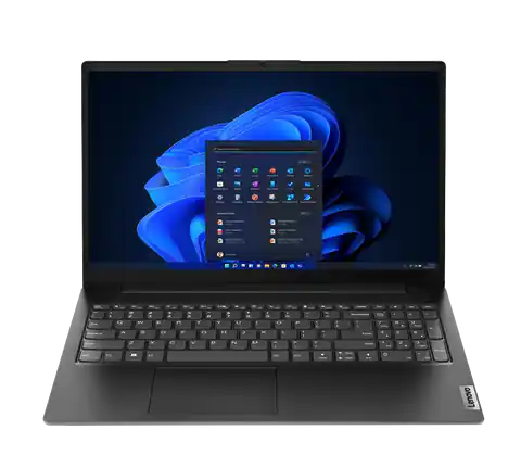 ⁨Lenovo V V15 Laptop 39.6 cm (15.6") Full HD AMD Ryzen™ 5 7520U 8 GB LPDDR5-SDRAM 512 GB SSD Wi-Fi 5 (802.11ac) Windows 11 Home Black⁩ at Wasserman.eu