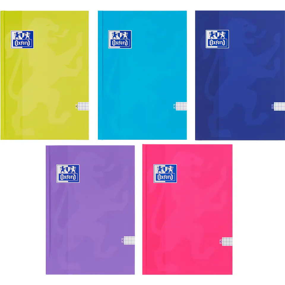 ⁨Zeszyt szkolny A4 Brulion 96 kartek w kratkę z marginesem TOUCH 400175291 OXFORD⁩ w sklepie Wasserman.eu