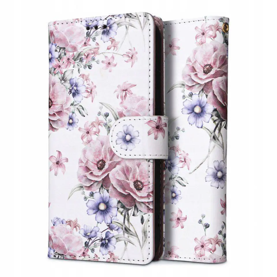 ⁨Etui SAMSUNG GALAXY A15 4G / 5G Tech-Protect Wallet Blossom Flower wzór⁩ w sklepie Wasserman.eu