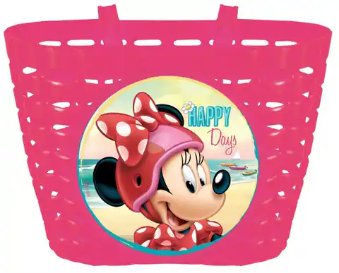 ⁨Minnie Disney Mouse Bike Basket⁩ at Wasserman.eu