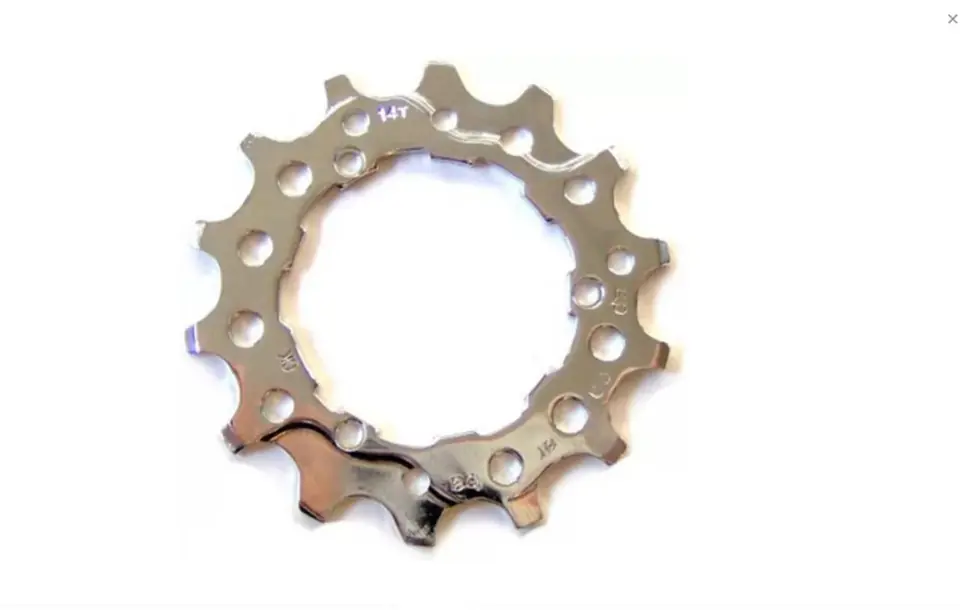 ⁨9 speed cassette crown Shimano XT CS-M760/770 14T⁩ at Wasserman.eu