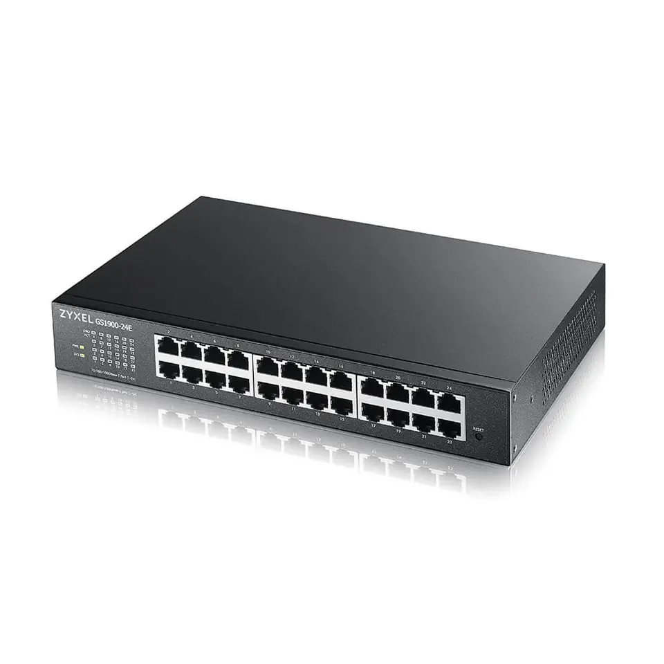 ⁨Switch Zyxel GS1900-24E 24p Managed Gigabit⁩ w sklepie Wasserman.eu