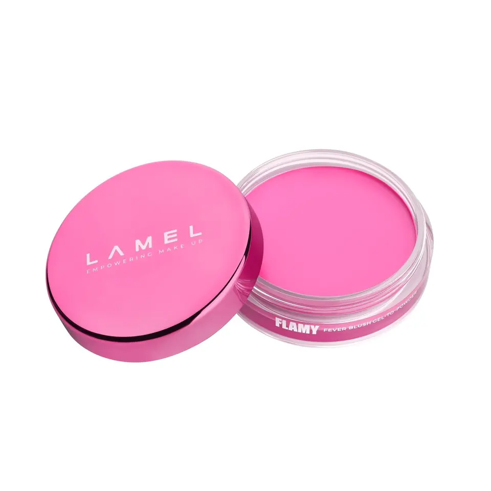 ⁨LAMEL Flamy Kremowy Róż do policzków Fever Blush nr 401  7g⁩ w sklepie Wasserman.eu