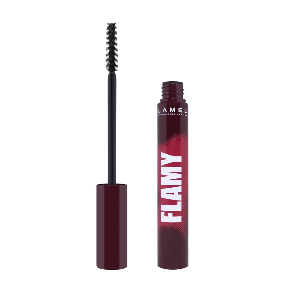 ⁨LAMEL Flamy Hot Volume Tusz do Rzęs 401 Burgundy Color⁩ w sklepie Wasserman.eu