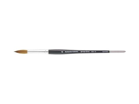 Round brush - Springer 1854 - size 10 - Kolinsky bristles at Wasserman.eu