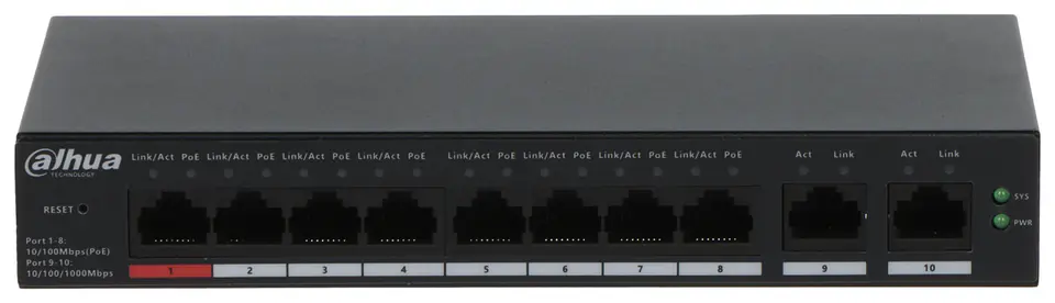 ⁨SWITCH DAHUA CS4010-8ET-110⁩ at Wasserman.eu