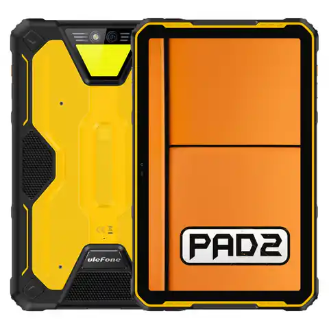 ⁨Tablet Ulefone Armor Pad 2 8/256GB LTE Czarno-Żółty⁩ at Wasserman.eu