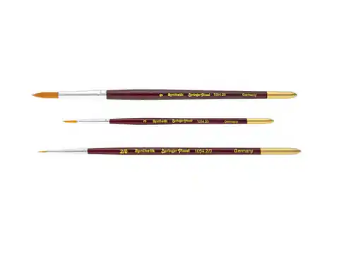 ⁨Round brush - Springer 1054 - size 10 – Toray synthetic bristles⁩ at Wasserman.eu