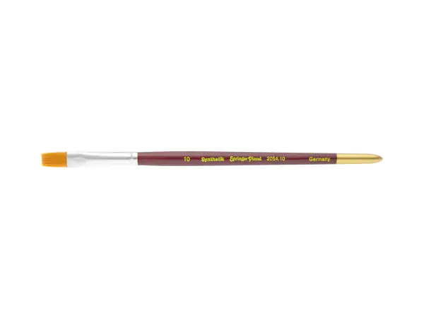 Flat brush - Springer 2054 08 - Toray synthetic bristles at Wasserman.eu