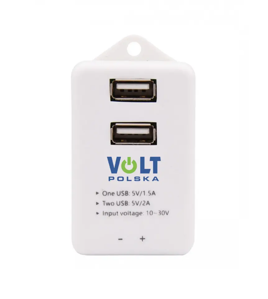 ⁨VOLT Moduł gniazd CYBER USB do regulatorów SOL MPPT 20A-60A [2 x gniazdo USB]⁩ at Wasserman.eu