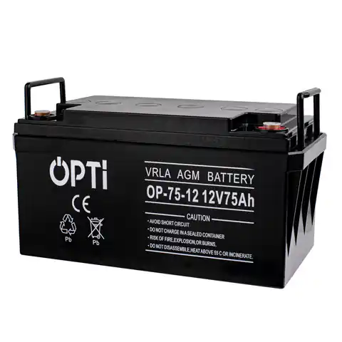 ⁨Battery Volt Polska AGM Opti 75Ah⁩ at Wasserman.eu