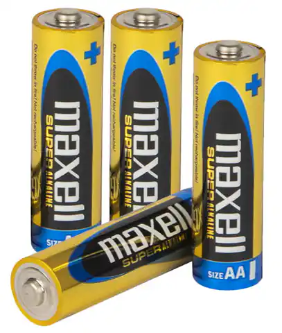 ⁨Alkaline battery. AA 1.5 LR6 MAXELL SUPER⁩ at Wasserman.eu
