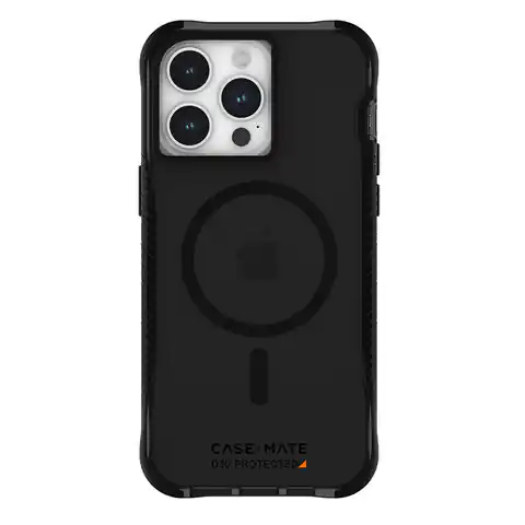 ⁨Case-Mate Tough Grip Plus D3O MagSafe - Etui iPhone 15 Pro Max (Smoke/Black)⁩ w sklepie Wasserman.eu