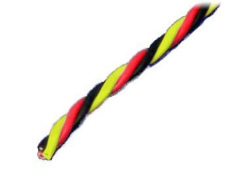 ⁨Przewód serwa trójżyłowy 3 x 0,33 mm/1 mb skręcony (HITEC)⁩ w sklepie Wasserman.eu