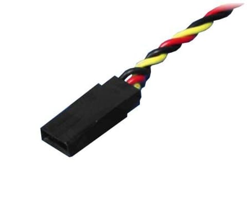 ⁨Servo cable with socket, twisted (JR) 30cm⁩ at Wasserman.eu