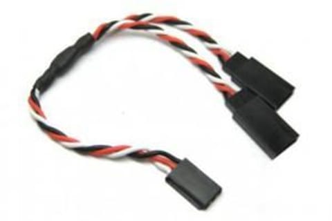 ⁨Y - kabel rozgałęziacz 15 cm (FUTABA) - 0,33mm2 22AWG - skręcony - MSP⁩ w sklepie Wasserman.eu