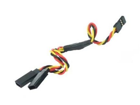 ⁨Y - splitter cable 45 cm (JR) - 0.33mm2 22AWG - twisted - MSP⁩ at Wasserman.eu