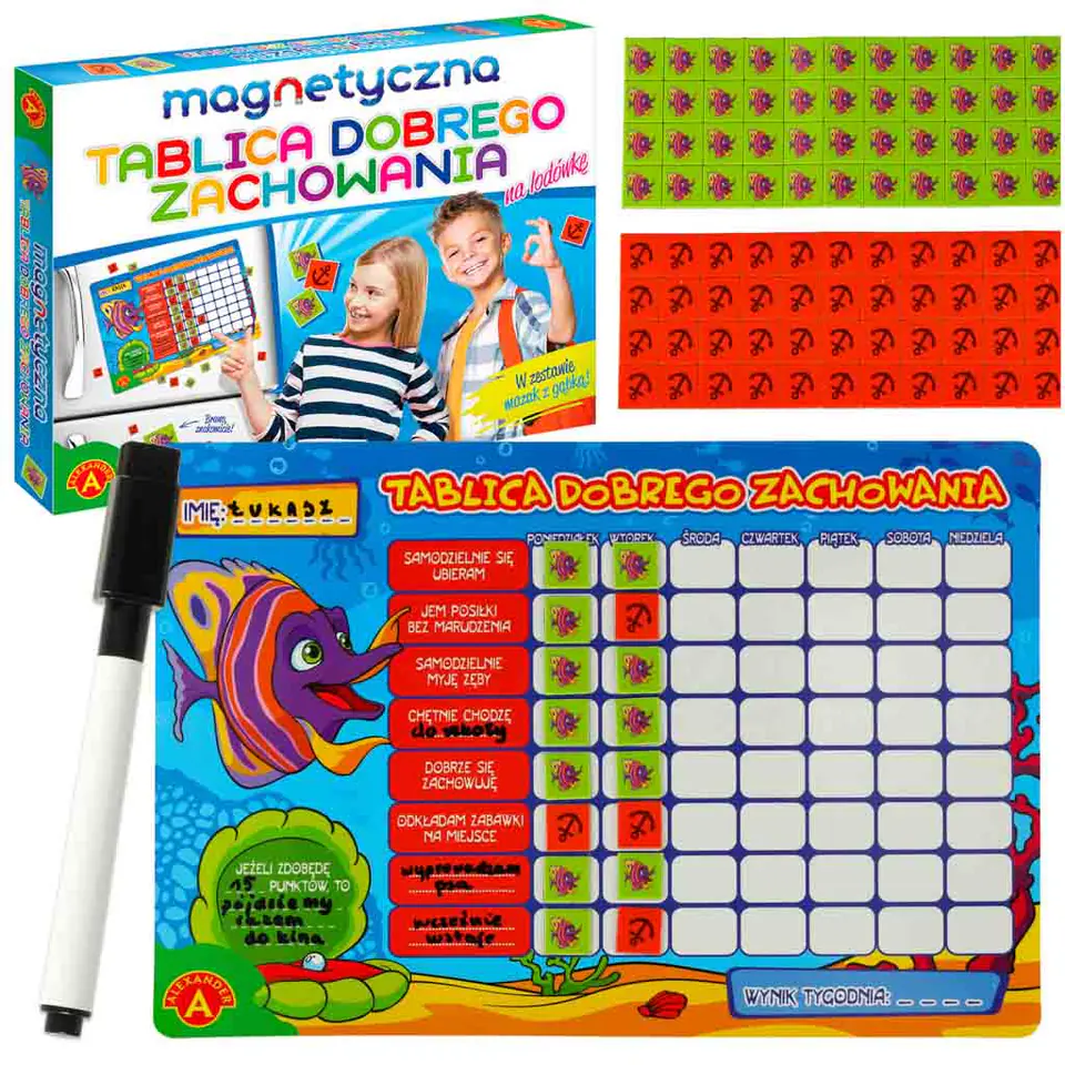 ⁨Magnetic Board of Good Behavior⁩ at Wasserman.eu