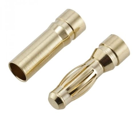 ⁨Gold connectors banana 5 mm⁩ at Wasserman.eu