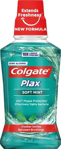 ⁨Colgate Plax Soft Mint Green Płyn do Płukania Ust 250 ml⁩ w sklepie Wasserman.eu