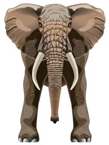 ⁨Latawiec BRAINSTORM - WNS SkyZoo 40x30" Nylon Elephant⁩ w sklepie Wasserman.eu