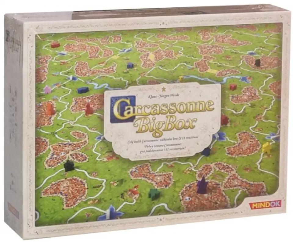 ⁨GRA PLANSZOWA CARCASSONNE 2ed - BIGBOX BARD⁩ w sklepie Wasserman.eu