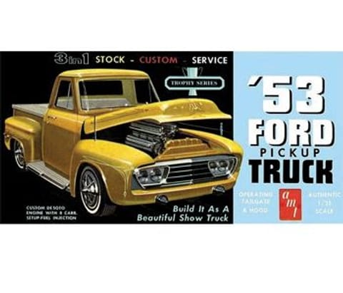 Model plastikowy - Samochód 1953 Ford Pickup - AMT w sklepie Wasserman.eu