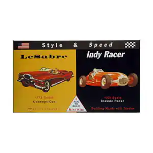 ⁨Plastic Model - Style & Speed Cars - Le Sabre "Concept Car" / Indy Racer - Glencoe Models⁩ at Wasserman.eu
