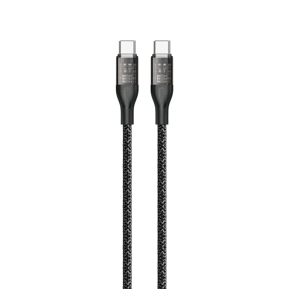 ⁨Przewód kabel do szybkiego ładowania USB-C 120W 1m szary⁩ w sklepie Wasserman.eu