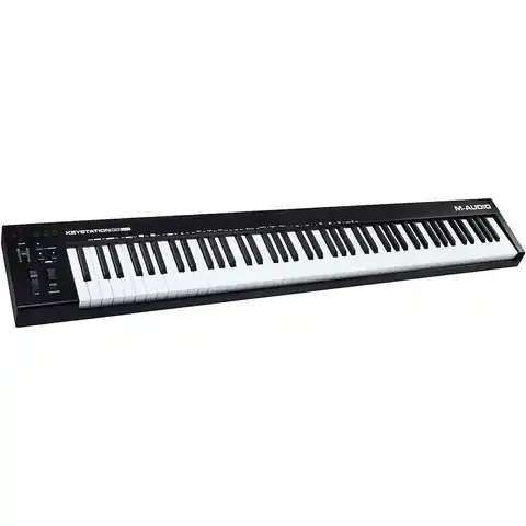 ⁨M-AUDIO Keystation 88 MK3 MIDI keyboard 88 keys USB Black, White⁩ at Wasserman.eu