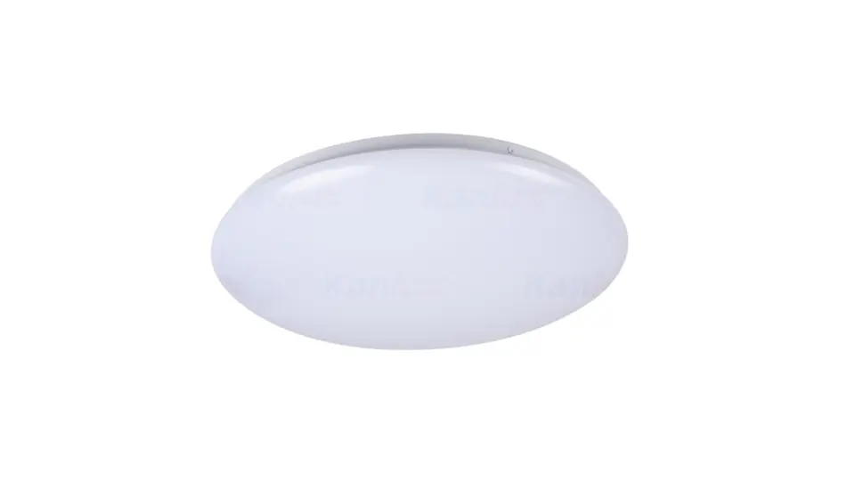 ⁨Plafoniera LED CORSO LED V2 18-NW 1200lm 18W 4000K barwa neutralna IP 44 biała 31221⁩ w sklepie Wasserman.eu