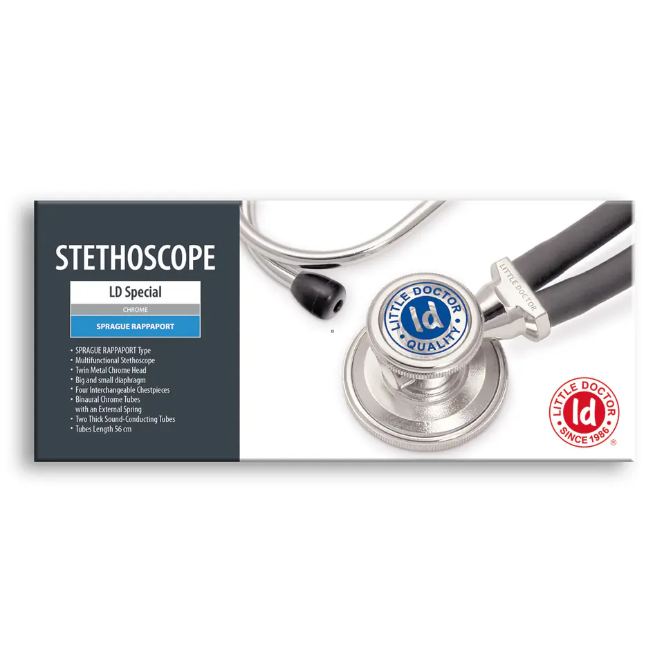 ⁨LD Special Stetoskop czerwony 56cm /dwuglowicowy/⁩ w sklepie Wasserman.eu
