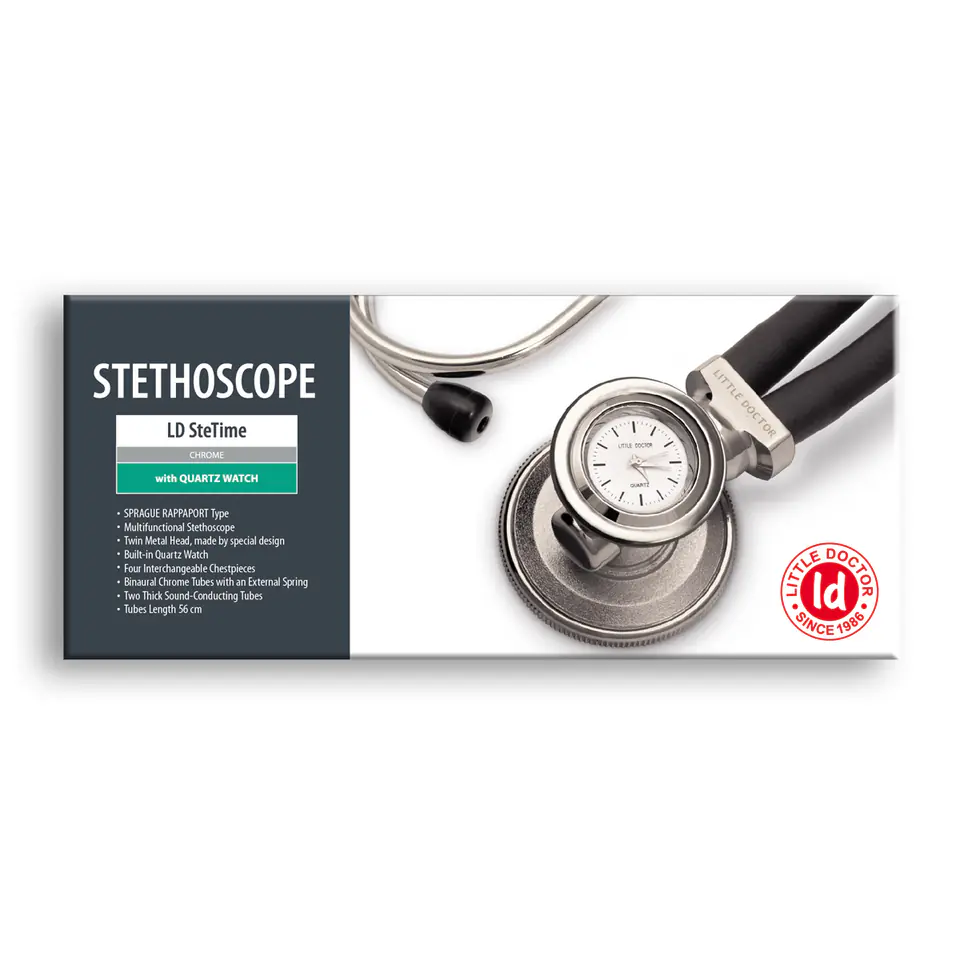 ⁨LD STETOSKOP STE TIME fioletowy⁩ w sklepie Wasserman.eu