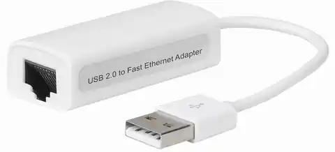 ⁨MicroConnect USB2.0 to Ethernet, White⁩ w sklepie Wasserman.eu