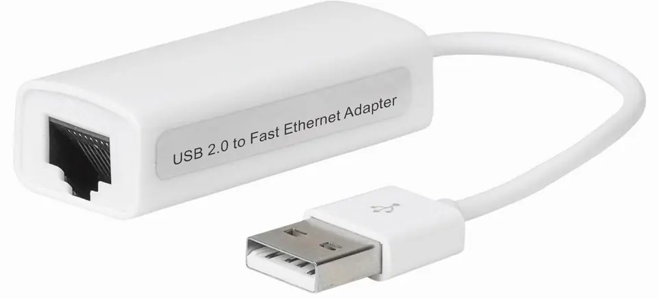 ⁨MicroConnect USB2.0 to Ethernet, White⁩ w sklepie Wasserman.eu