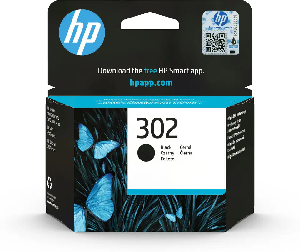 HP 302 Black Original Ink w sklepie Wasserman.eu
