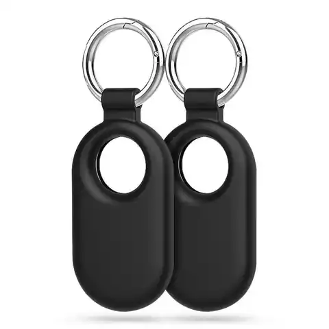 ⁨Etui do APPLE AIRTAG Tech-Protect Icon 2-pack czarne⁩ w sklepie Wasserman.eu