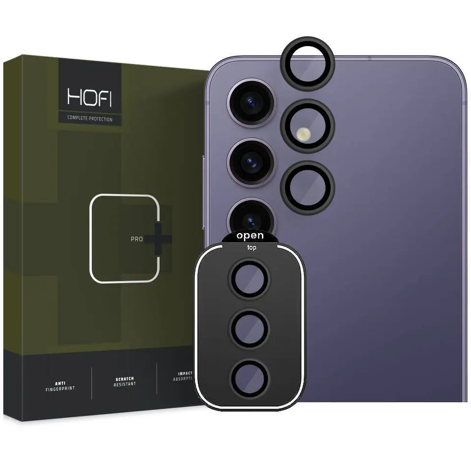 Osłona Aparatu SAMSUNG GALAXY S24 HOFI CamRing Pro+ czarne w sklepie Wasserman.eu